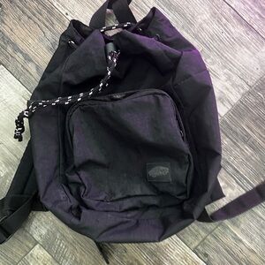 Black Mini Vans Backpack
